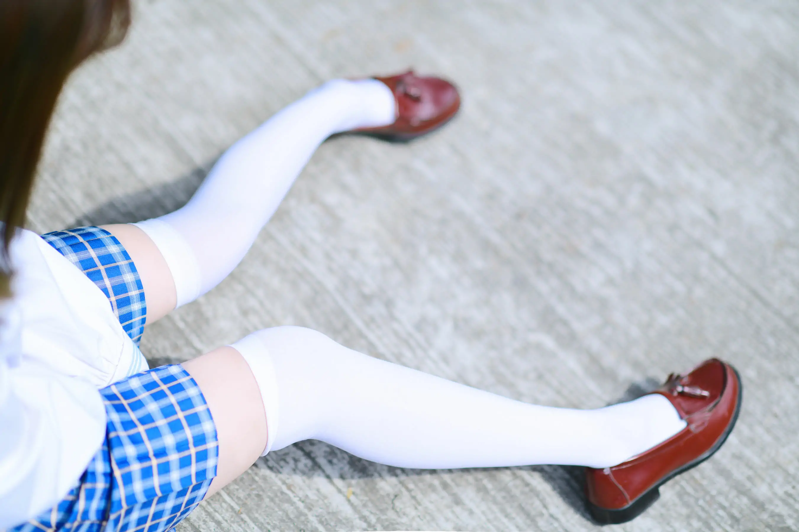 [福利COS] 可爱妹子Fushii_海堂 – 樱花树下