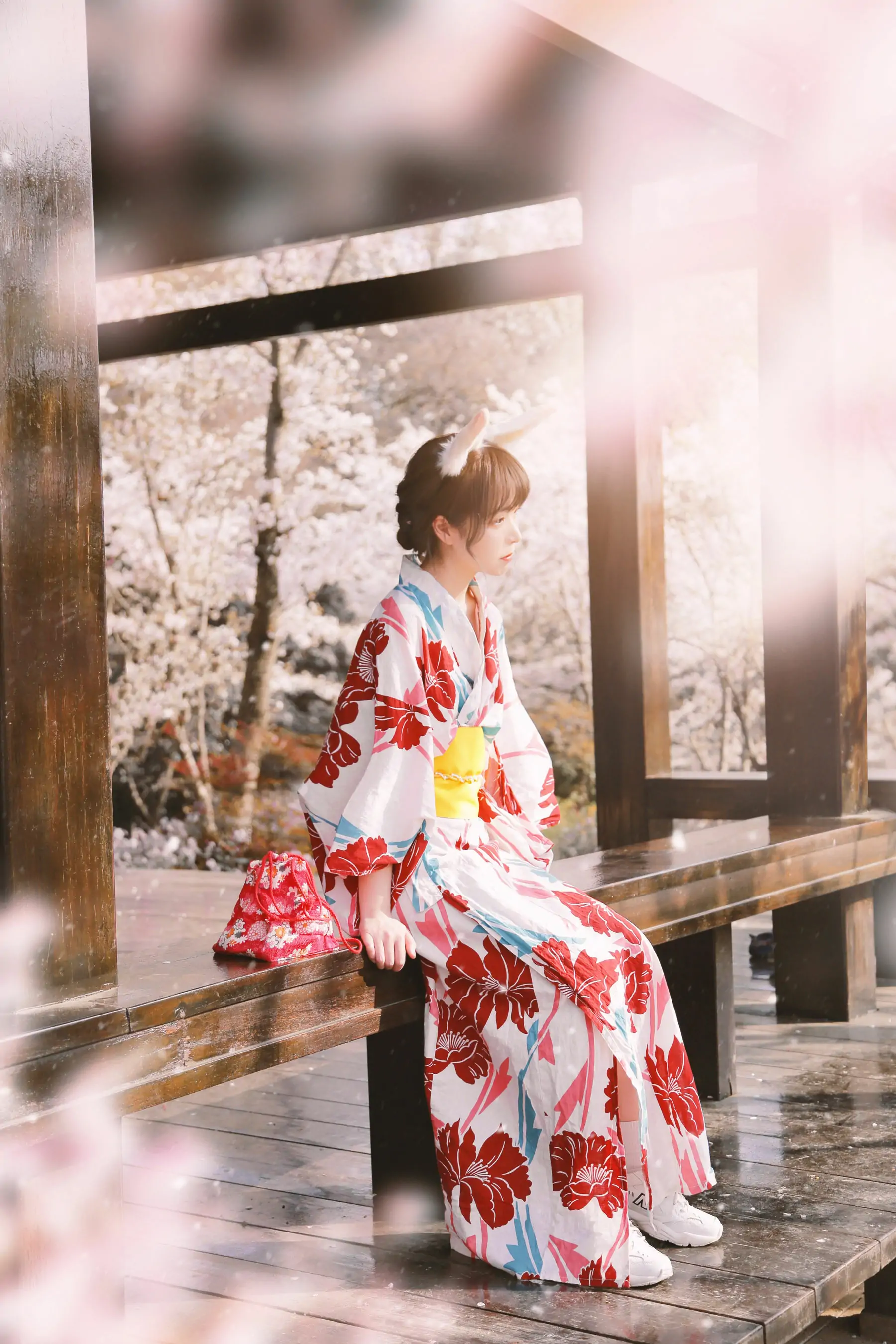 [福利COS] 可爱妹子Fushii_海堂 – 樱花兔兔